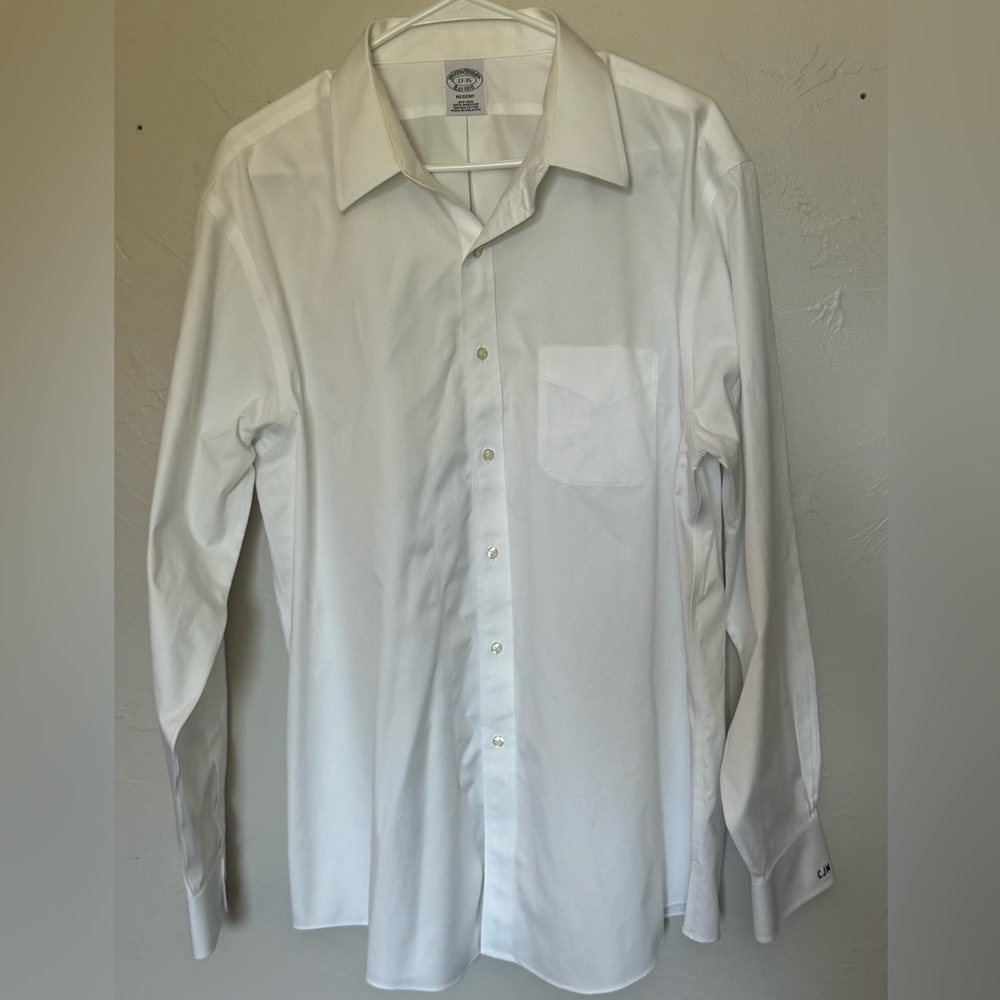 LOT - 3 shirts!! - Men’s Brooks Brothers white button ups size 17-35